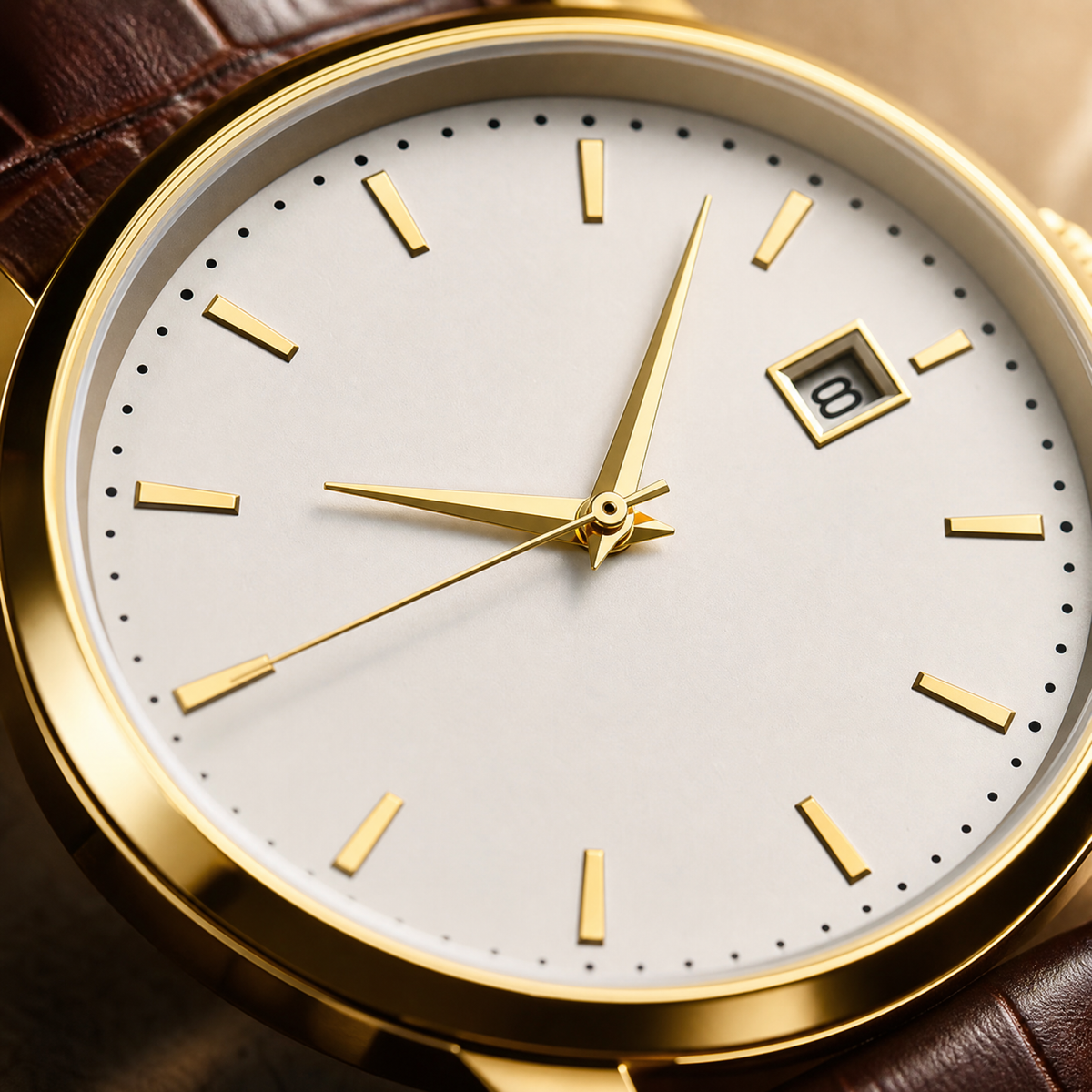 The Saint Veloir Timepiece — dial macro detail