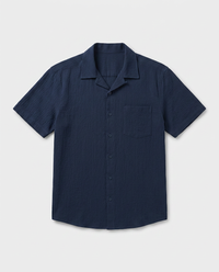 Navy flatlay