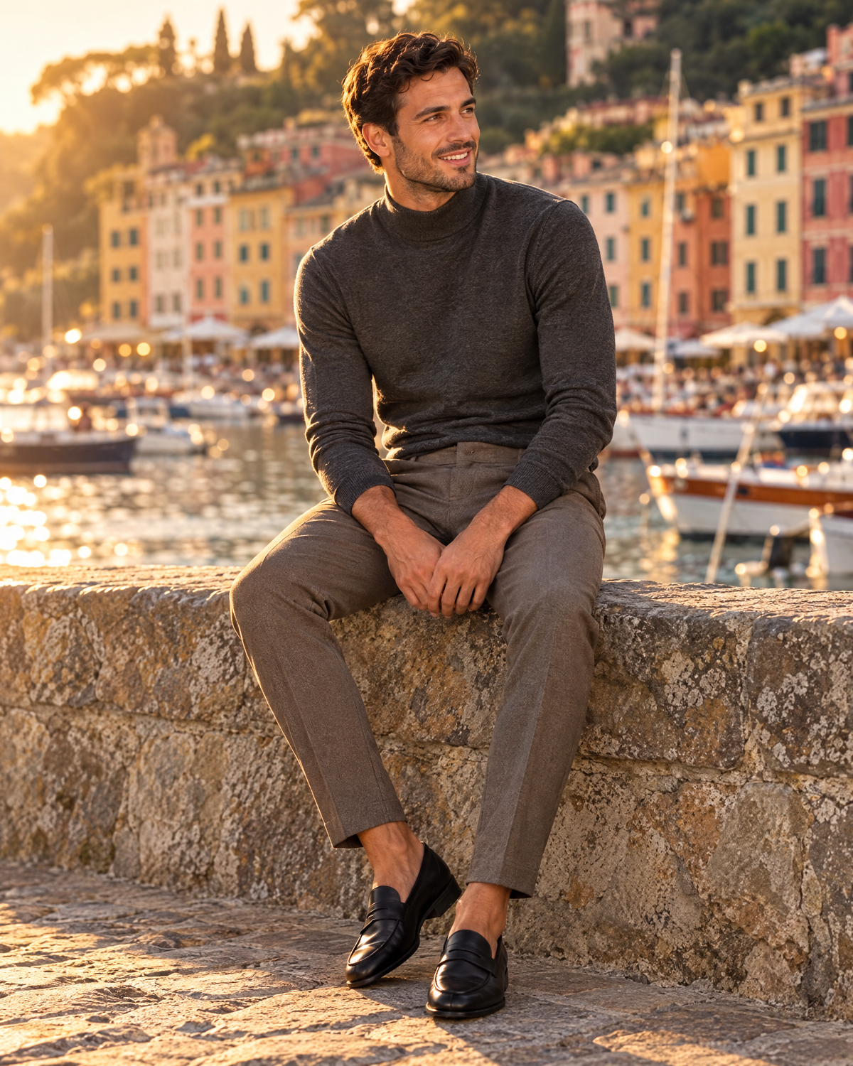 Model Seated