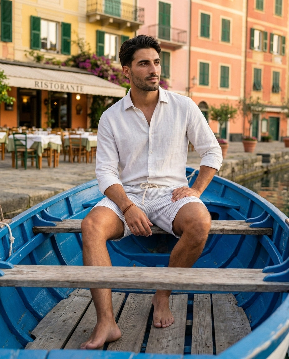 Model Seated