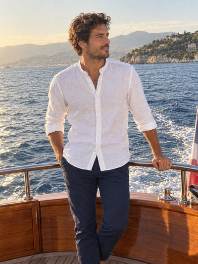 @jpdelacroix wearing Saint Véloir in Cap-Ferrat